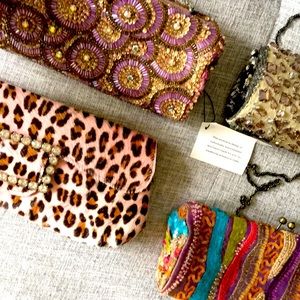 NWT Santi (India) Sequin Bag